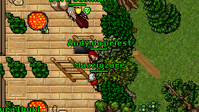 Andy da priest on screen