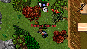 Romus Karax on screen