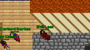 Evil Leol on screen