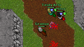 Granux on screen