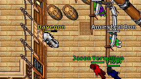 Davegon on screen