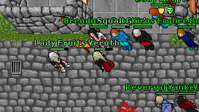 Lady Fruits on screen