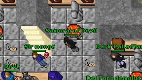 Samurai of Devil on screen