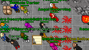 Dark Mitter on screen