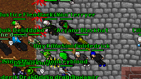 Arcane Blackhat on screen