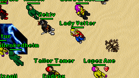 Lady Volter on screen