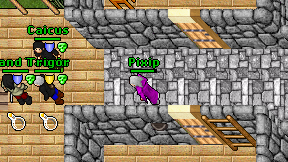 Pixip on screen