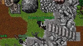 Ranczo Knight on screen
