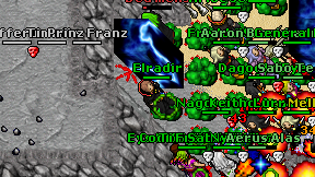 Elradir on screen