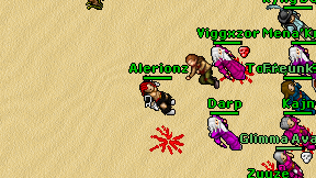 Alerionz on screen