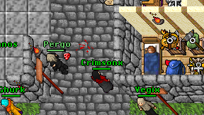 Crimsonx on screen