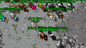 Cry Orc on screen
