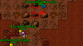Poisoned Warrior on screen