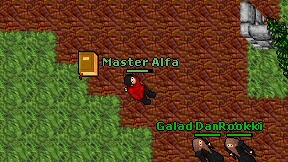 Master Alfa on screen