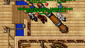 Blackfire fighter on screen