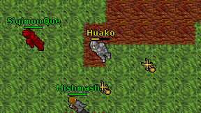 Huako on screen