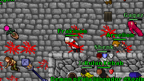 Frakinon on screen