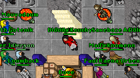 Bloody Kruchy on screen