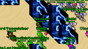 Piraxen on screen