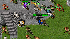 Druid Xon on screen