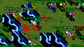 Korven Norven on screen