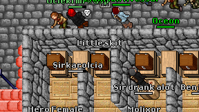 Little skit on screen