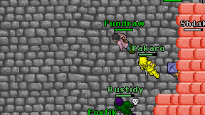 Fundraw on screen