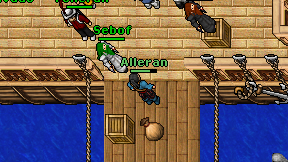 Alleran on screen