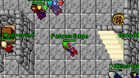 Falcon Edge on screen