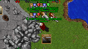 Czerwony-Demon on screen