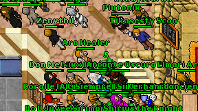 Aro Healer on screen