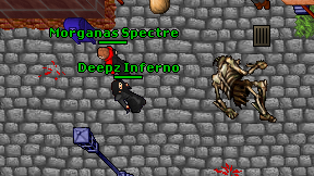Deepz Inferno on screen
