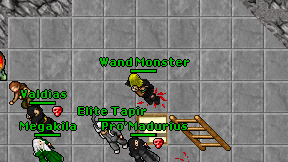 Wand Monster on screen