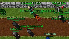 Dirren The Fishmaster on screen