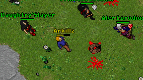 Arkillz on screen
