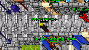 Magic Danne on screen