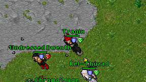 Tragix on screen