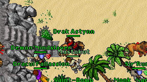 Drak Astynn on screen