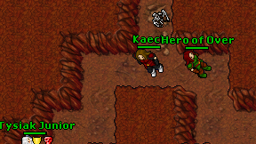 Kaeck on screen
