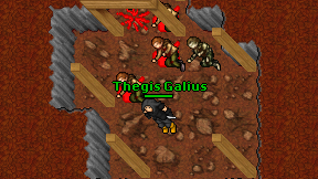 Thegis Galius on screen