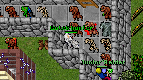 Gutek hunter on screen