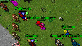 Master Mannow on screen