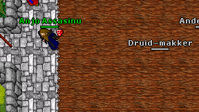 Druid-makker on screen