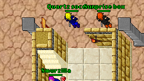 Quartz socerer on screen