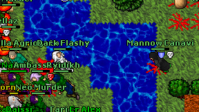 Dark Flashy on screen