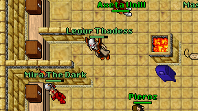 Leour Thadess on screen