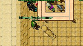 Minwa Dustrunner on screen