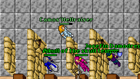 Camos'Hellraiser on screen