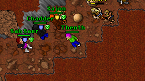 Thenth on screen