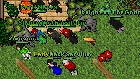 Dark Servium on screen